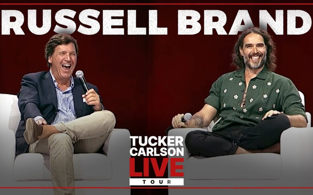 Russell Brand Reveals Transformative Insights on His Baptism, the Power of Big Pharma, Donald Trump’s Impact, and the Globalists’ Bold Quest for Dominance