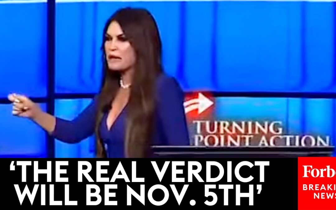 Kimberley Guilfoyle Decries Trump’s Conviction During Detroit, Michigan, Event