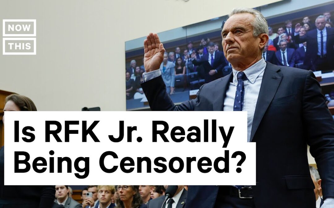 Robert F. Kennedy Jr. Says He’s Being Censored. He’s Wrong.