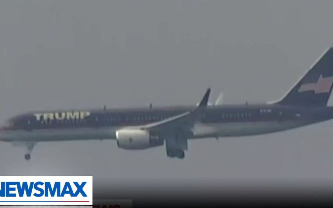 BREAKING: Trump’s plane arrives in Washington D.C.