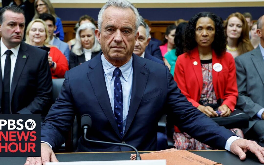 RFK Jr. appears before Congress as his comments spreading misinformation draw scrutiny